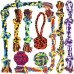 Large Tough Chew Toys for Aggressive Chewers Large Breed,Heavy Duty Dental Rope Toys Kit for Medium Dogs,5 Knots Indestructible Cotton Puppy Teething Chew Tug Toy Set of 9